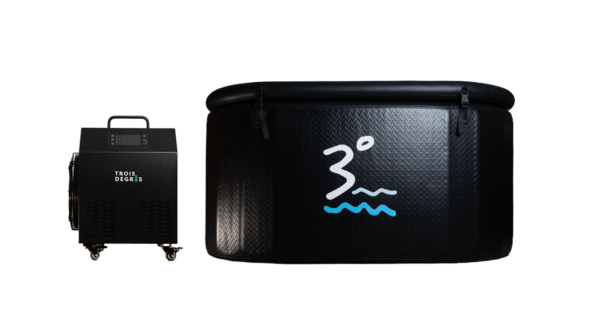 Bain de glace ovale Gonflable et Portable